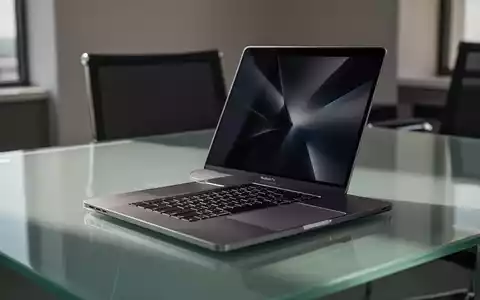 Auf einem modernen Schreibtisch liegt ein aufgeklapptes High-End MacBook Pro, das professionelles Hardwaredesign zeigt. - Foto: über boerse-global.de