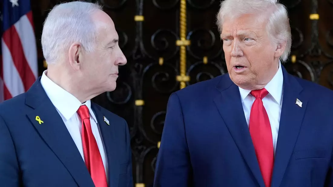 Netanjahu und Trump verbindet eine Partnerschaft im Iran-Krieg mit Spannungen. (Archivbild) - Bild: Alex Brandon/AP/dpa