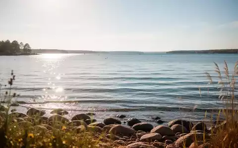Die sonnige Küste der Ostsee an einem Sommertag mit ruhigem Wasser. - Foto: über boerse-global.de