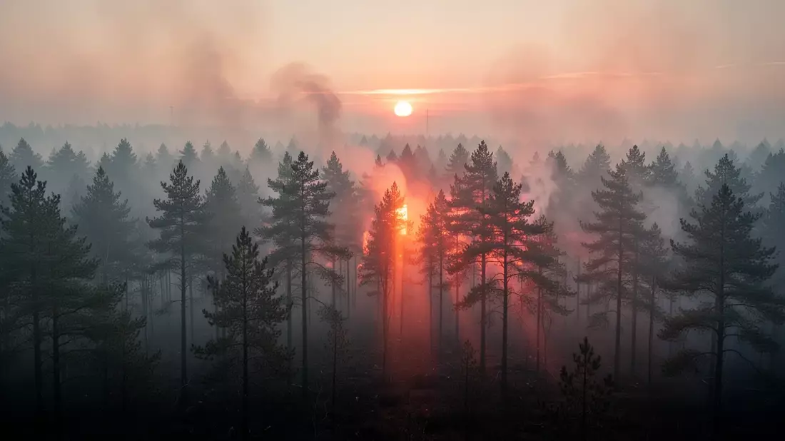 Waldbrandrauch in Europa: Neue Studie zu Gesundheitsrisiken