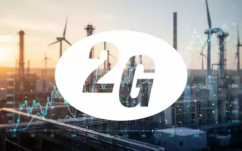 Abstraktes Bild einer modernen Industrieanlage im goldenen Licht zur Darstellung des Energiesektors - Foto: über boerse-global.de
