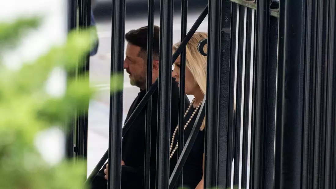 Selenskyj hat Trump im Weißen Haus getroffen.  - Bild: Matt Kaminsky/ZUMA Press Wire/dpa