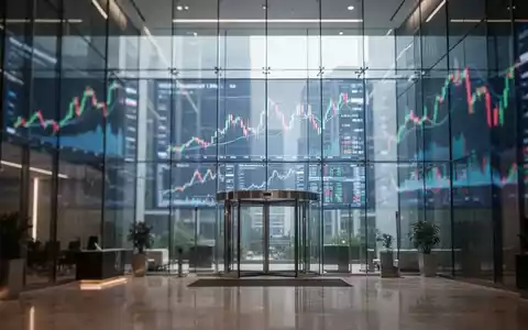 Abstrakte Darstellung eines modernen Bürogebäudes mit Finanzmarkt-Ästhetik. - Foto: über boerse-global.de