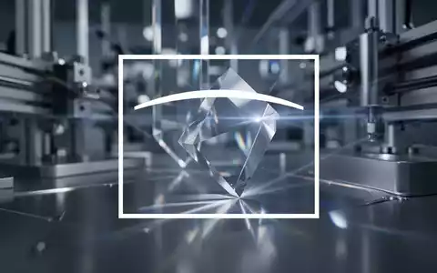 Abstrakte Darstellung von Optik-Technologie mit kühler Lichtbrechung und technischem Fokus - Foto: über boerse-global.de