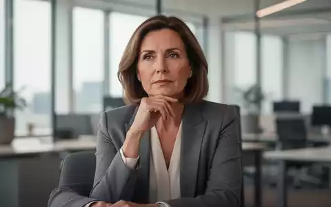 Eine konzentrierte Frau in einem modernen Büro als Symbol für kognitive Veränderungen während der Perimenopause. - Foto: über boerse-global.de