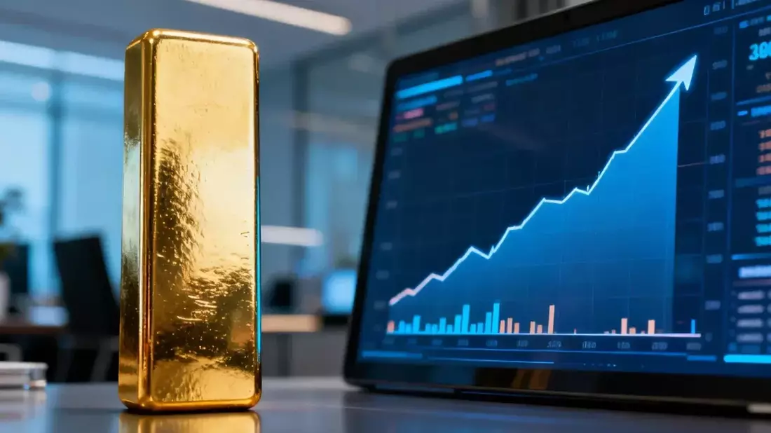 Oro cae a 4.042 dólares ante expectativas de subida de tipos de la Fed