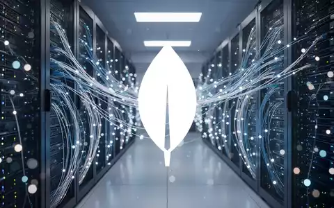Moderne Serverinfrastruktur mit leuchtenden Glasfaserkabeln als Symbol für Cloud-Technologie und Datenwachstum. - Foto: über boerse-global.de