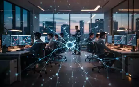 Moderne Büroatmosphäre mit konzentrierten Mitarbeitern vor Bildschirmen, die digitale Vernetzung symbolisieren. - Foto: über boerse-global.de