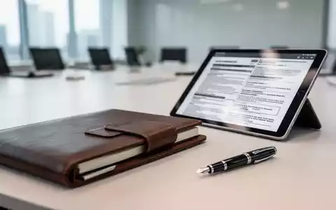 Ein moderner Konferenztisch mit Tablet und Notizblock als Symbol für arbeitsrechtliche Fortbildungen. - Foto: über boerse-global.de