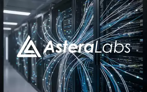Abstrakte Darstellung moderner Rechenzentrumsinfrastruktur mit leuchtenden Glasfaserkabeln und technologischem Fokus. - Foto: über boerse-global.de