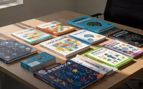 Eine Auswahl an bunten Rätselbüchern und Arbeitsheften zur kognitiven Förderung auf einem modernen Schreibtisch. - Foto: über boerse-global.de