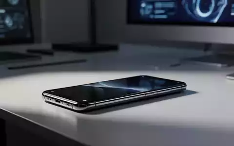 Ein modernes Smartphone auf einem minimalistischen Schreibtisch in einer professionellen Büroumgebung. - Foto: über boerse-global.de