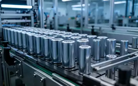 Moderne Produktionslinie für Lithium-Ionen-Batteriezellen in einer Industrieanlage. - Foto: über boerse-global.de