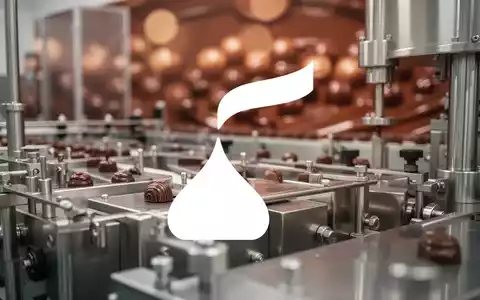 Industrielle Produktionsanlage für Süßwaren in einer minimalistischen, stimmungsvollen Ästhetik. - Foto: über boerse-global.de
