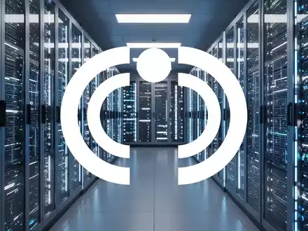 Moderne Serverräume in einem Rechenzentrum mit leuchtenden LED-Anzeigen als Symbol für IT-Infrastruktur und Wachstum. - Foto: über boerse-global.de