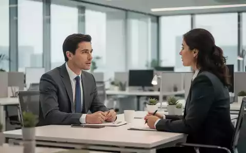 Eine Führungskraft im Gespräch mit einem Mitarbeiter in einem modernen, hellen Büro, um ein unterstützendes Arbeitsklima zu symbolisieren. - Foto: über boerse-global.de