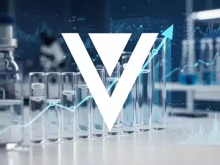 Abstrakte Darstellung moderner pharmazeutischer Forschung und technologischer Innovation in einem Laborumfeld - Foto: über boerse-global.de
