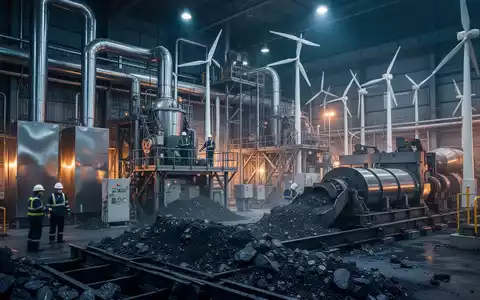 Moderne Industrieanlage für Graphitverarbeitung in einer professionellen, technologisch geprägten Umgebung. - Foto: über boerse-global.de