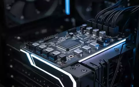 Ein technischer ARCTIC Lüfter-Controller für PC-Systeme auf einem dunklen Hintergrund mit dezenter blauer Beleuchtung. - Foto: über boerse-global.de