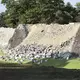 Auch die Steinmauer der berühmten Burg von Kumamoto wurde beschädigt.  - Bild: kyodo/dpa