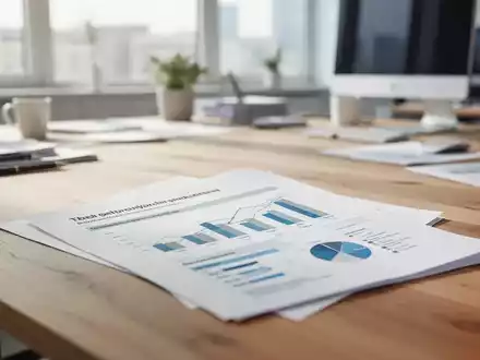Ein moderner Schreibtisch mit Dokumenten zur Steuerreform in einem hellen Büro. - Foto: über boerse-global.de