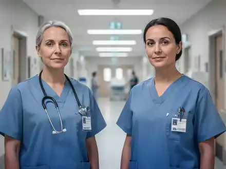 Ein professioneller Blick in einen modernen Krankenhausflur, der Sicherheit und medizinisches Umfeld symbolisiert. - Foto: über boerse-global.de