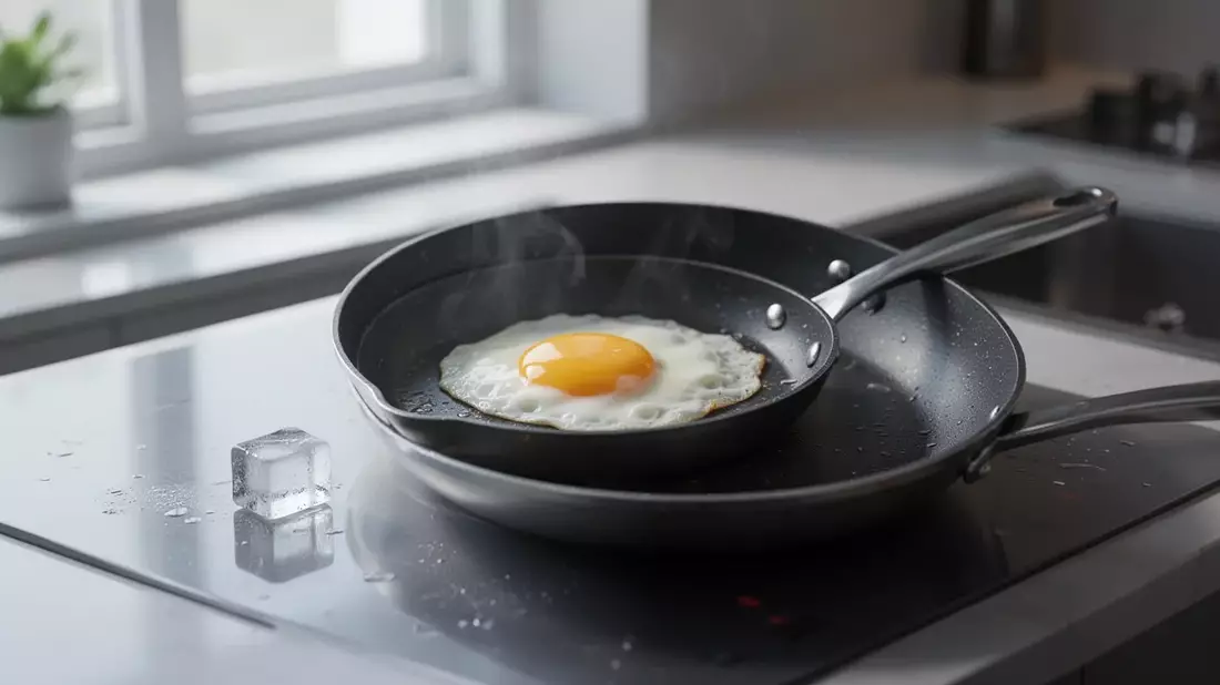 Viraler Küchenhype: Eiswürfel-Trick für perfekte Spiegeleier