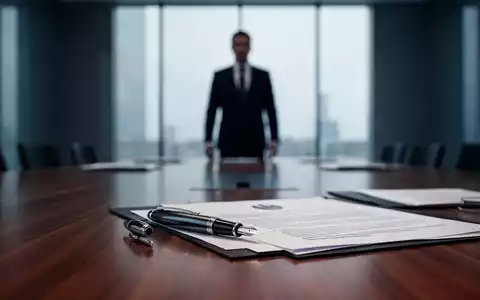 Ein moderner Schreibtisch mit offiziellen Regierungsdokumenten und einem Füllfederhalter in einem Büro. - Foto: über boerse-global.de
