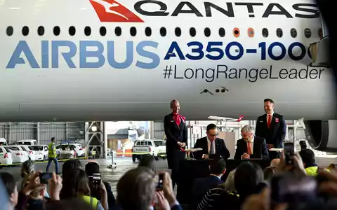 Schon 2022 kündigte Qantas mit «Project Sunrise» die längsten Nonstop-Flüge der Welt an. (Archivbild) - Foto: Bianca De Marchi/AAP/dpa