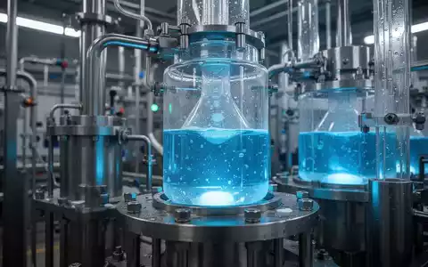 Moderne Industrieanlage zur Phosphatrückgewinnung mit chemischen Apparaturen in einer professionellen Laborumgebung. - Foto: über boerse-global.de
