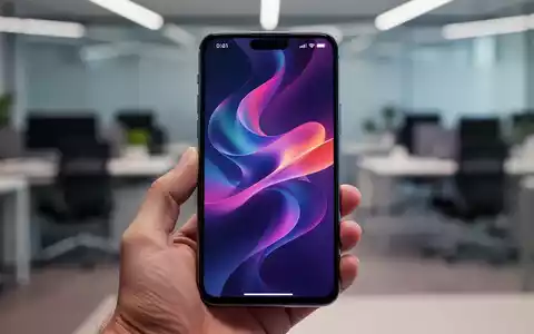 Modernes Smartphone mit lebendiger, angepasster Benutzeroberfläche in professioneller Umgebung. - Foto: über boerse-global.de
