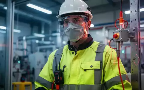 Ein Techniker in antistatischer Schutzkleidung arbeitet in einem industriellen Umfeld an elektrischen Anlagen. - Foto: über boerse-global.de