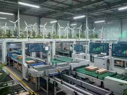 Moderne, digitalisierte Logistik- und Produktionsanlage in Vietnam, die industrielle Effizienz und Nachhaltigkeit symbolisiert. - Foto: über boerse-global.de