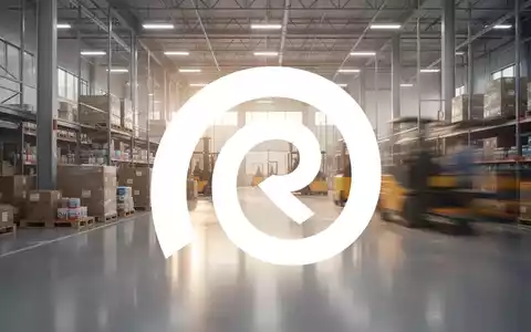 Abstrakte Darstellung eines modernen Logistikzentrums für Konsumgüter mit hellem, professionellem Licht. - Foto: über boerse-global.de