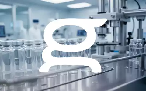 Moderne pharmazeutische Produktionsumgebung mit Glasfläschchen und medizinischer Präzisionstechnik. - Foto: über boerse-global.de