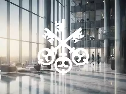 Abstrakte Darstellung eines modernen Bürogebäudes als Symbol für finanzielles Wachstum und Stabilität. - Foto: über boerse-global.de