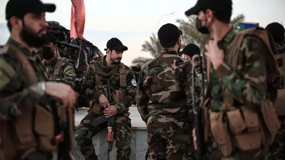 Mitglieder der überwiegend schiitischen Volksmobilisierungskräfte im Irak meldeten Opfer nach nächtlichen Angriffen der USA und Saudi-Arabiens. (Archivbild) - Bild: Ameer Al Mohammedaw/dpa