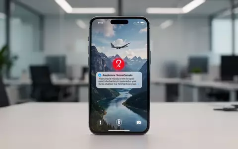 Ein Smartphone zeigt eine verdächtige Nachricht auf einem unscharfen Hintergrund, der an Reisebuchungen erinnert. - Foto: über boerse-global.de