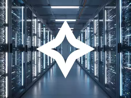 Modernes Rechenzentrum mit leuchtenden Serverreihen als Symbol für digitale Infrastruktur und Wachstum. - Foto: über boerse-global.de