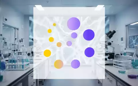 Modernes biotechnologisches Labor mit mikroskopischen Strukturen als Symbol für medizinische Innovation - Foto: über boerse-global.de