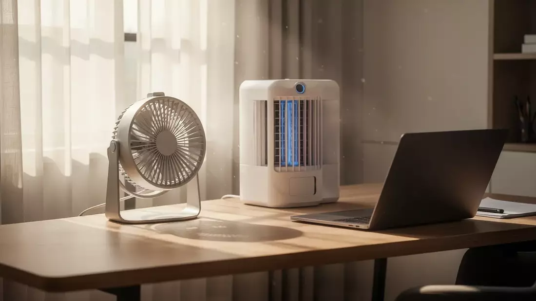 Stiftung Warentest: Klimaanlagen und Alternativen fürs Homeoffice