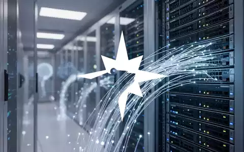 Abstrakte Darstellung von Hochtechnologie und Datenanalyse in einer modernen Serverumgebung. - Foto: über boerse-global.de