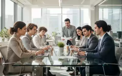 Junge Fachkräfte bei einer kooperativen Besprechung in einem modernen, hellen Start-up-Büro. - Foto: über boerse-global.de