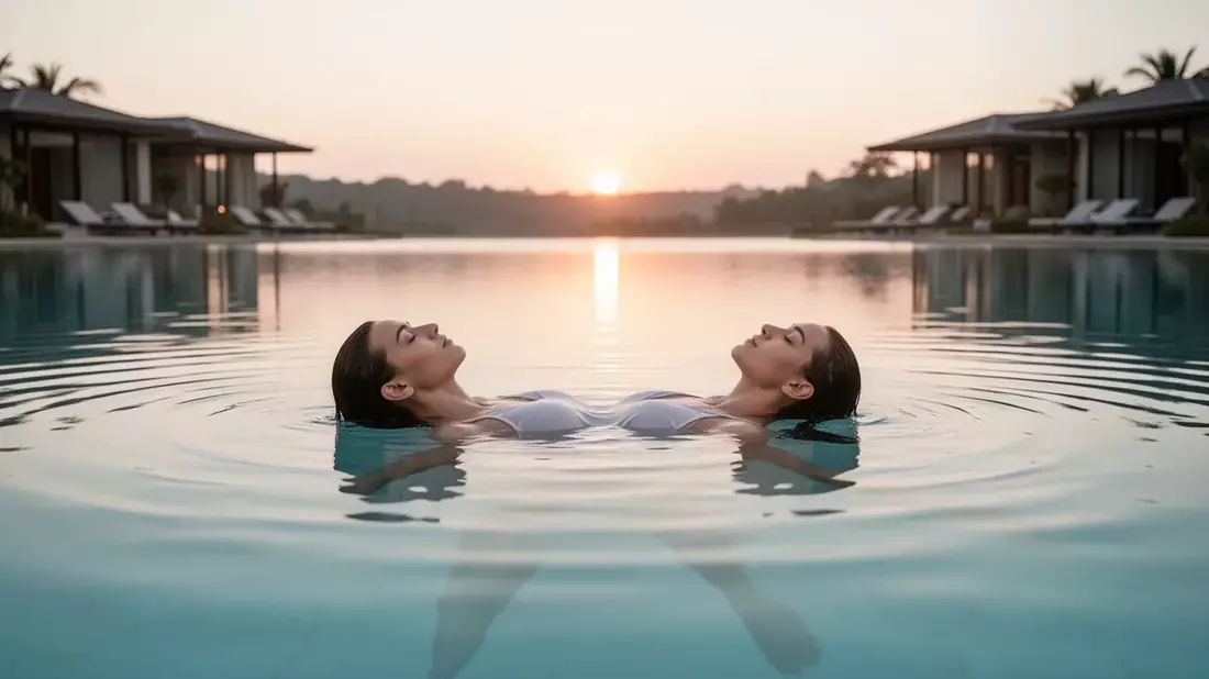 Wellness im Wasser: Neue Trends von Floating bis Mermaiding