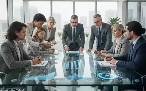 Ein professionelles Team arbeitet in einem modernen Büro gemeinsam an digitalen Datenanalysen. - Foto: über boerse-global.de