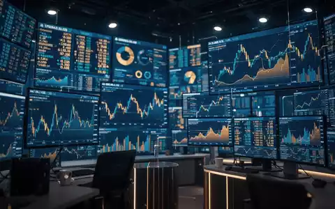 Digitale Aktienkurse und Finanzdaten auf einem modernen Handelsbildschirm. - Foto: über boerse-global.de