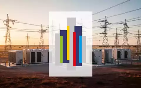 Moderne Infrastruktur für erneuerbare Energien und Energiespeicher auf einem Gelände in Texas bei Sonnenuntergang. - Foto: über boerse-global.de