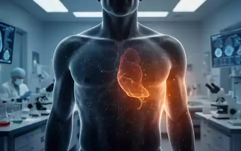 Abstrakte Darstellung der metabolischen Aktivität von viszeralem Fettgewebe im menschlichen Körper in einem medizinischen Kontext. - Foto: über boerse-global.de