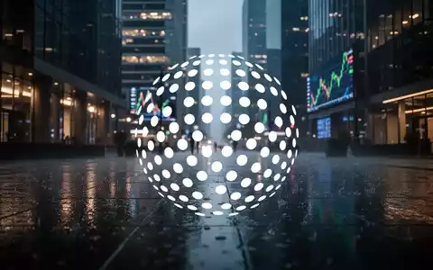 Düstere Finanzdistrikt-Szene bei Regen mit einer Atmosphäre wirtschaftlicher Unsicherheit. - Foto: über boerse-global.de