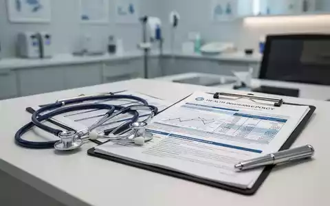 Stethoskop auf einem Schreibtisch mit medizinischen Unterlagen und Finanzdiagrammen zur gesetzlichen Krankenversicherung. - Foto: über boerse-global.de